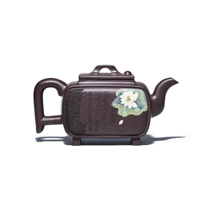 Teko Zisha Yixing Buatan Tangan Sepenuhnya [Yi Mai Xiang Cheng] (Tian Qing Zi Ni - 520ml)