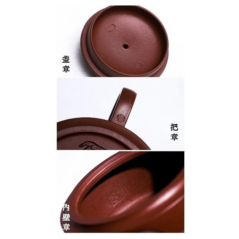 Full Handmade Yixing Zisha Teapot [Yiqie You Wei] (Zi Ni - 250ml) - YIQIN TEA HOUSE | yiqinteahouse.com | 200-300ml, full handmade zisha teapot, new arrival, teapot, teaware