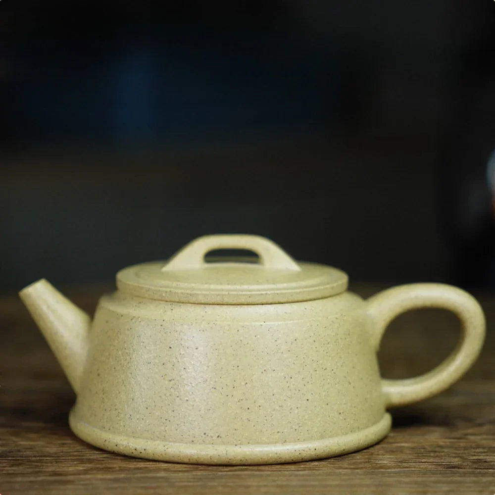 Full Handmade Yixing Zisha Teapot [Hanwa Pot] (Benson Lu Ni - 170ml) - YIQIN TEA HOUSE | yiqinteahouse.com | <200ml, full handmade zisha teapot, plain smooth, teapot, teaware