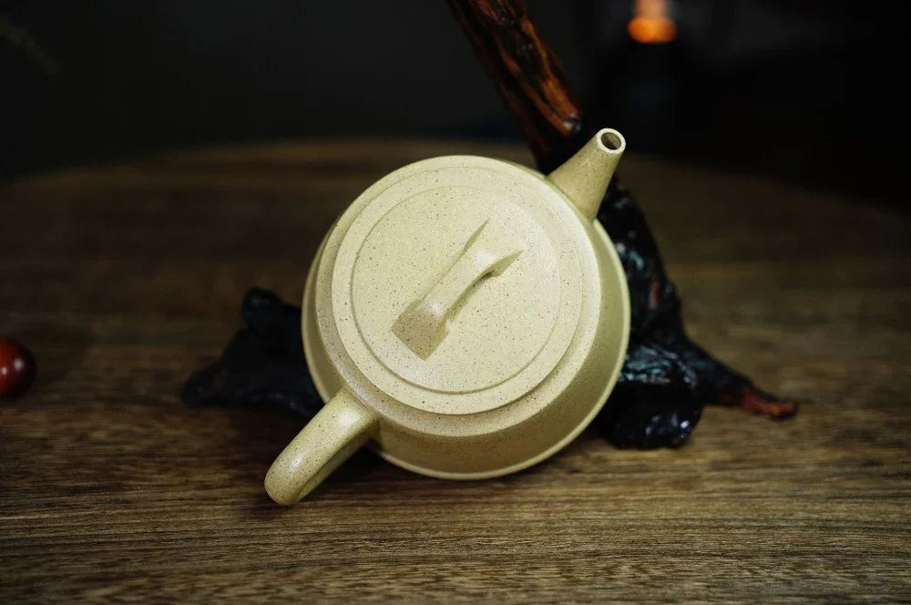 Full Handmade Yixing Zisha Teapot [Hanwa Pot] (Benson Lu Ni - 170ml) - YIQIN TEA HOUSE | yiqinteahouse.com | <200ml, full handmade zisha teapot, plain smooth, teapot, teaware