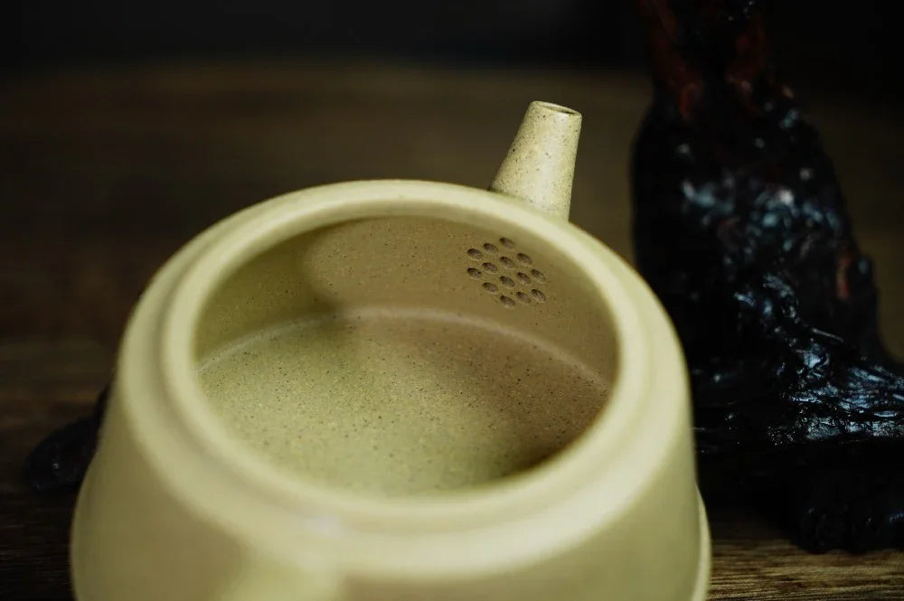 Full Handmade Yixing Zisha Teapot [Hanwa Pot] (Benson Lu Ni - 170ml) - YIQIN TEA HOUSE | yiqinteahouse.com | <200ml, full handmade zisha teapot, plain smooth, teapot, teaware