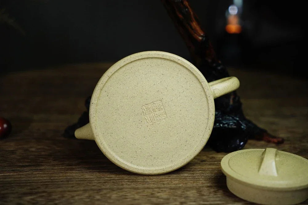 Full Handmade Yixing Zisha Teapot [Hanwa Pot] (Benson Lu Ni - 170ml) - YIQIN TEA HOUSE | yiqinteahouse.com | <200ml, full handmade zisha teapot, plain smooth, teapot, teaware