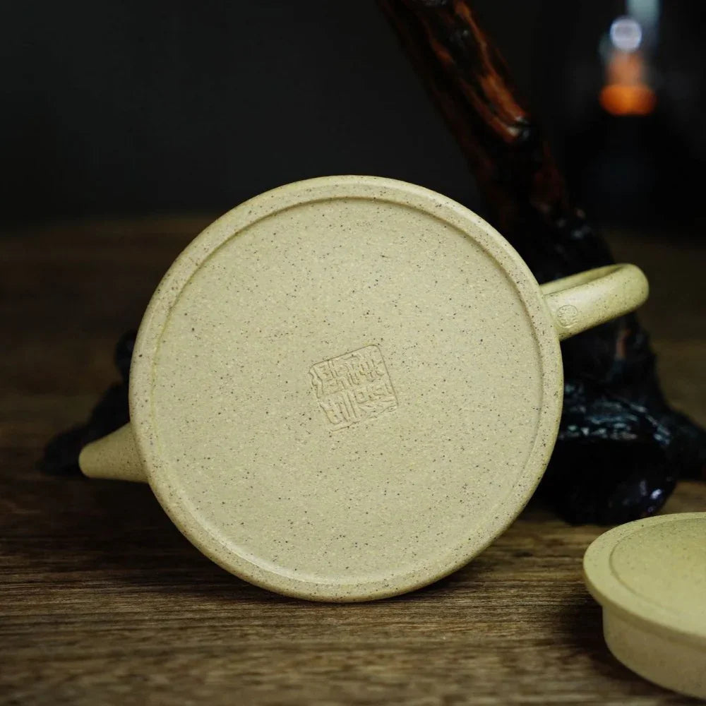 Full Handmade Yixing Zisha Teapot [Hanwa Pot] (Benson Lu Ni - 170ml) - YIQIN TEA HOUSE | yiqinteahouse.com | <200ml, full handmade zisha teapot, plain smooth, teapot, teaware