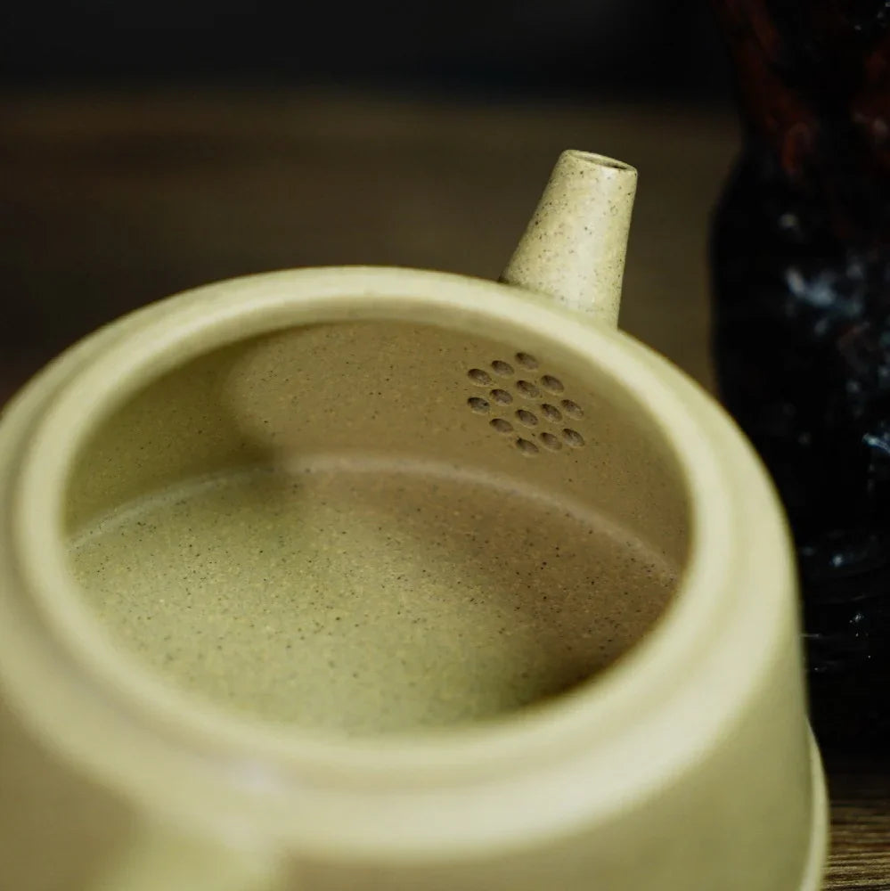 Full Handmade Yixing Zisha Teapot [Hanwa Pot] (Benson Lu Ni - 170ml) - YIQIN TEA HOUSE | yiqinteahouse.com | <200ml, full handmade zisha teapot, plain smooth, teapot, teaware