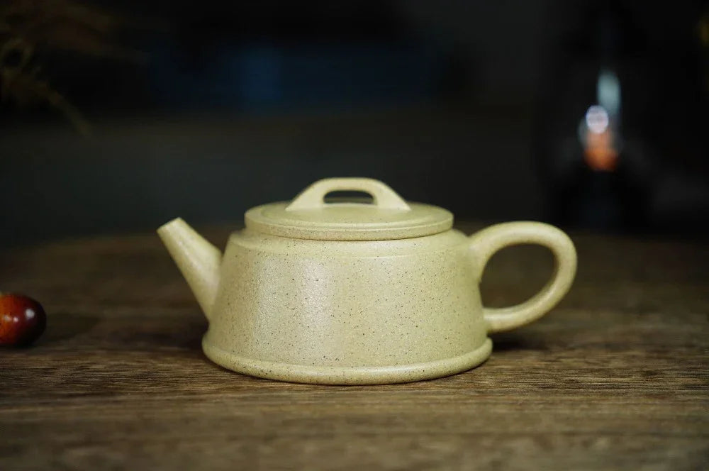 Full Handmade Yixing Zisha Teapot [Hanwa Pot] (Benson Lu Ni - 170ml) - YIQIN TEA HOUSE | yiqinteahouse.com | <200ml, full handmade zisha teapot, plain smooth, teapot, teaware