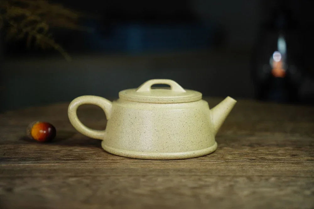Full Handmade Yixing Zisha Teapot [Hanwa Pot] (Benson Lu Ni - 170ml) - YIQIN TEA HOUSE | yiqinteahouse.com | <200ml, full handmade zisha teapot, plain smooth, teapot, teaware