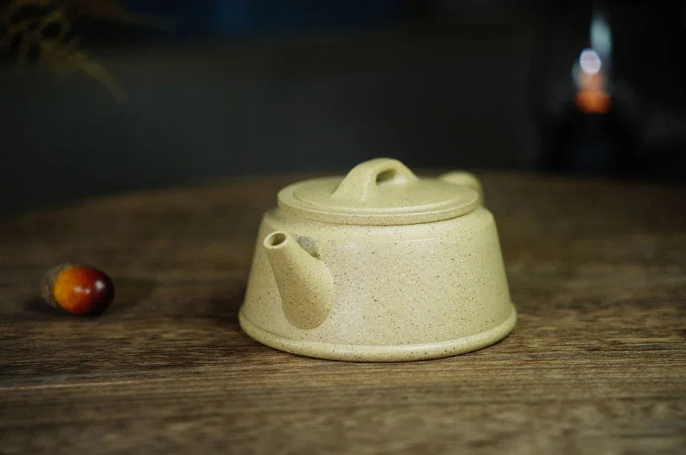 Full Handmade Yixing Zisha Teapot [Hanwa Pot] (Benson Lu Ni - 170ml) - YIQIN TEA HOUSE | yiqinteahouse.com | <200ml, full handmade zisha teapot, plain smooth, teapot, teaware