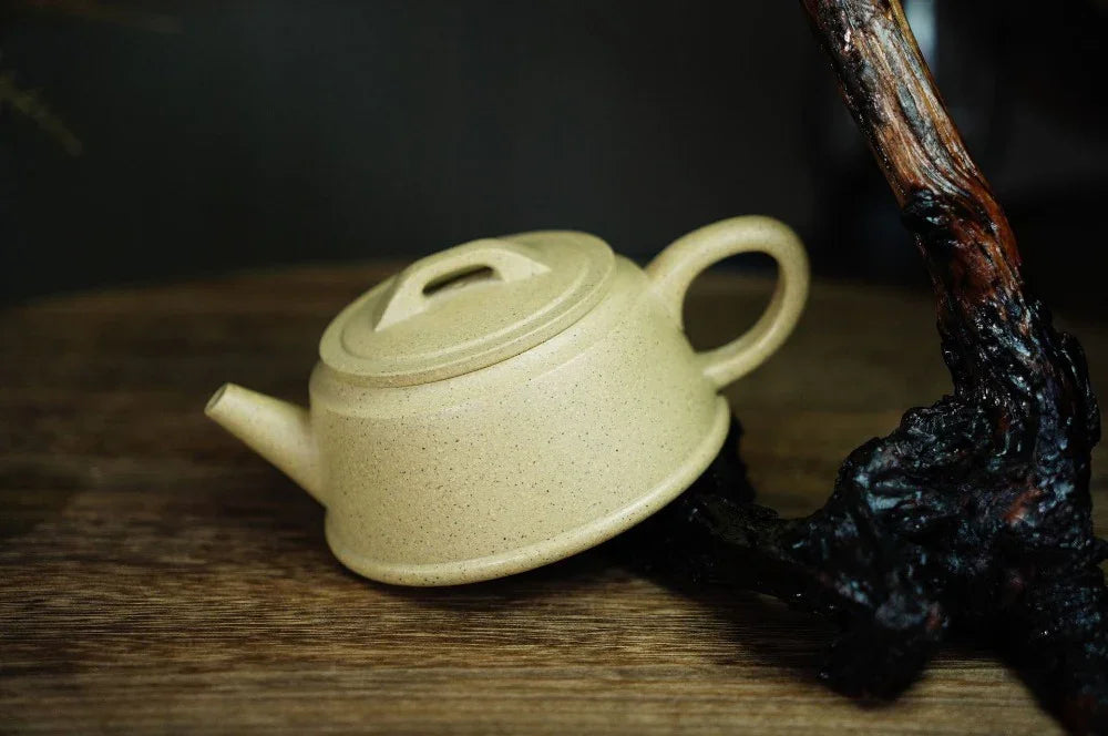 Full Handmade Yixing Zisha Teapot [Hanwa Pot] (Benson Lu Ni - 170ml) - YIQIN TEA HOUSE | yiqinteahouse.com | <200ml, full handmade zisha teapot, plain smooth, teapot, teaware