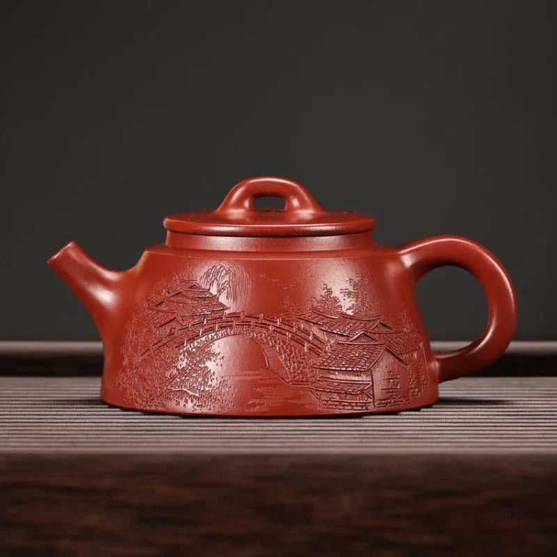 full-handmade-yixing-zisha-teapot-yu-zhao-pot-dahongpao-220ml-yiqin-tea-house-yiqinteahouse-com-3 - YIQIN TEA HOUSE 一沁茶舍 yiqinteahouse.com