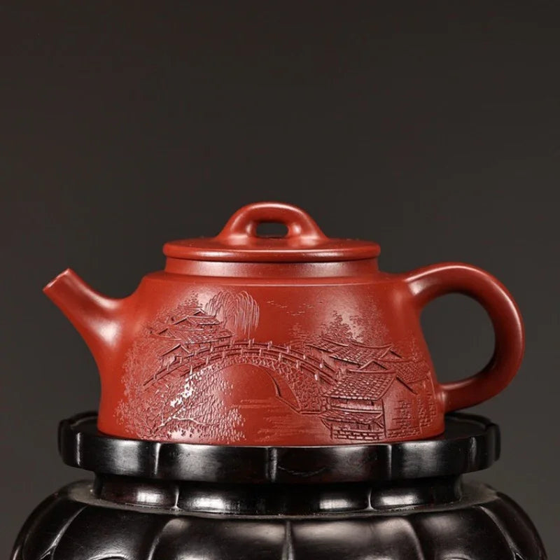 full-handmade-yixing-zisha-teapot-yu-zhao-pot-dahongpao-220ml-yiqin-tea-house-yiqinteahouse-com-4 - YIQIN TEA HOUSE 一沁茶舍 yiqinteahouse.com