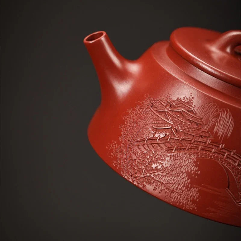full-handmade-yixing-zisha-teapot-yu-zhao-pot-dahongpao-220ml-yiqin-tea-house-yiqinteahouse-com-6 - YIQIN TEA HOUSE 一沁茶舍 yiqinteahouse.com