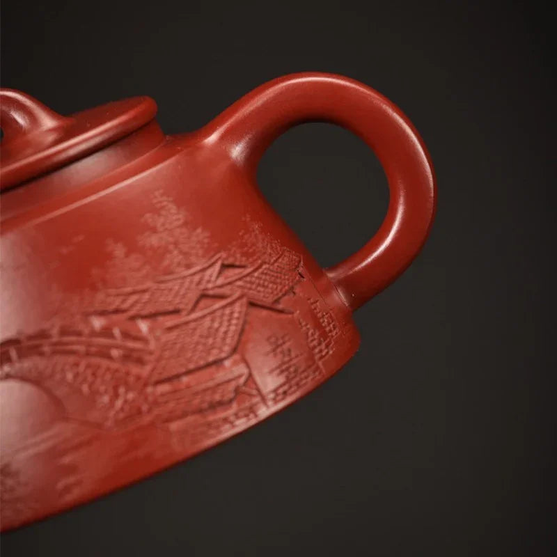full-handmade-yixing-zisha-teapot-yu-zhao-pot-dahongpao-220ml-yiqin-tea-house-yiqinteahouse-com-7 - YIQIN TEA HOUSE 一沁茶舍 yiqinteahouse.com