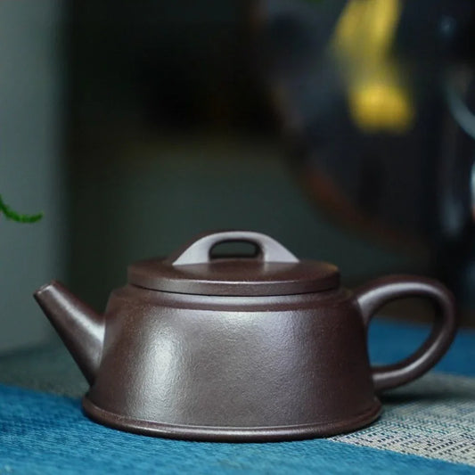 Teko Yixing Zisha Buatan Tangan Sepenuhnya [Yu Zhao Pot] (Lao Zi Ni - 170ml)