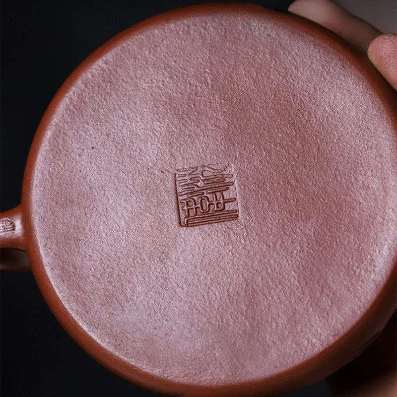 Teko Zisha Yixing Buatan Tangan Sepenuhnya [Yu Zhu] (Hong Pi Long - 140ml)