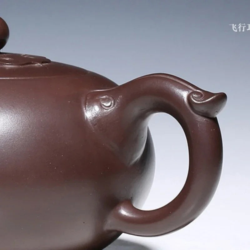 Teko Zisha Yixing Buatan Tangan Sepenuhnya [Yuan Ruyi] (Lao Zi Ni - 160/320ml)