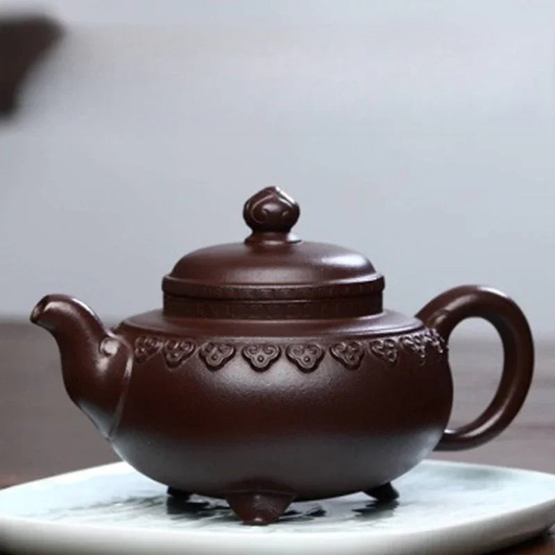 full-handmade-yixing-zisha-teapot-yun-jian-ruyi-pot-shi-hong-320ml-yiqin-tea-house-yiqinteahouse-com-1 - YIQIN TEA HOUSE 一沁茶舍 yiqinteahouse.com