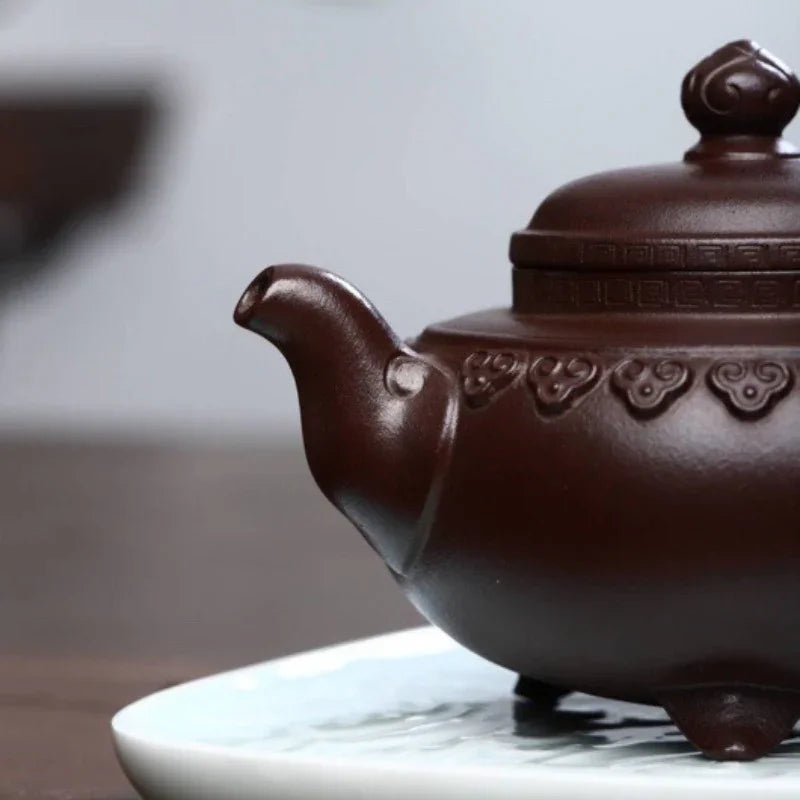 full-handmade-yixing-zisha-teapot-yun-jian-ruyi-pot-shi-hong-320ml-yiqin-tea-house-yiqinteahouse-com-10 - YIQIN TEA HOUSE 一沁茶舍 yiqinteahouse.com