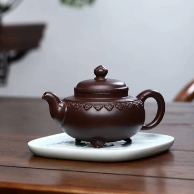 full-handmade-yixing-zisha-teapot-yun-jian-ruyi-pot-shi-hong-320ml-yiqin-tea-house-yiqinteahouse-com-3 - YIQIN TEA HOUSE 一沁茶舍 yiqinteahouse.com