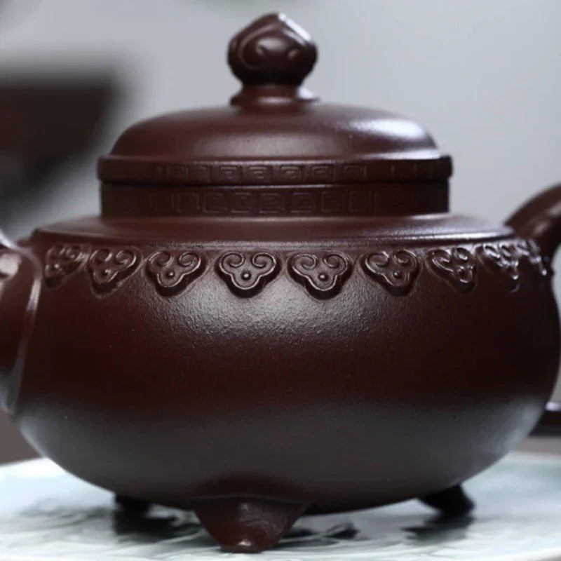 full-handmade-yixing-zisha-teapot-yun-jian-ruyi-pot-shi-hong-320ml-yiqin-tea-house-yiqinteahouse-com-8 - YIQIN TEA HOUSE 一沁茶舍 yiqinteahouse.com