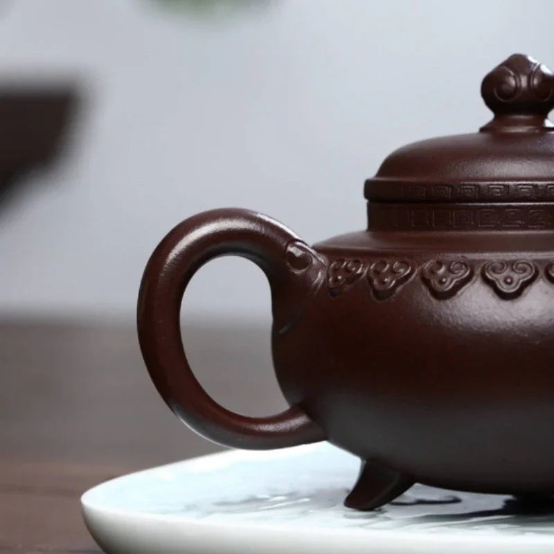 full-handmade-yixing-zisha-teapot-yun-jian-ruyi-pot-shi-hong-320ml-yiqin-tea-house-yiqinteahouse-com-9 - YIQIN TEA HOUSE 一沁茶舍 yiqinteahouse.com