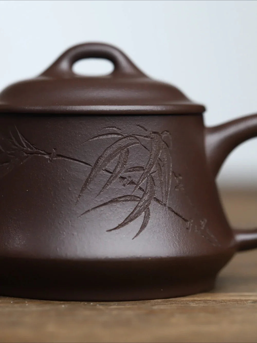 Teko Zisha Yixing Buatan Tangan Sepenuhnya [Zhu Chu Pot] (Lao Zi Ni - 170ml)