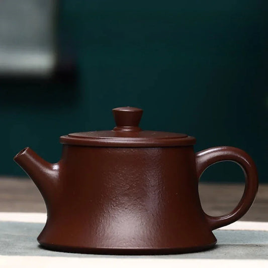 Teko Zisha Yixing Buatan Tangan Sepenuhnya [Zhu Chu Pot] (Zi Ni - 200ml)