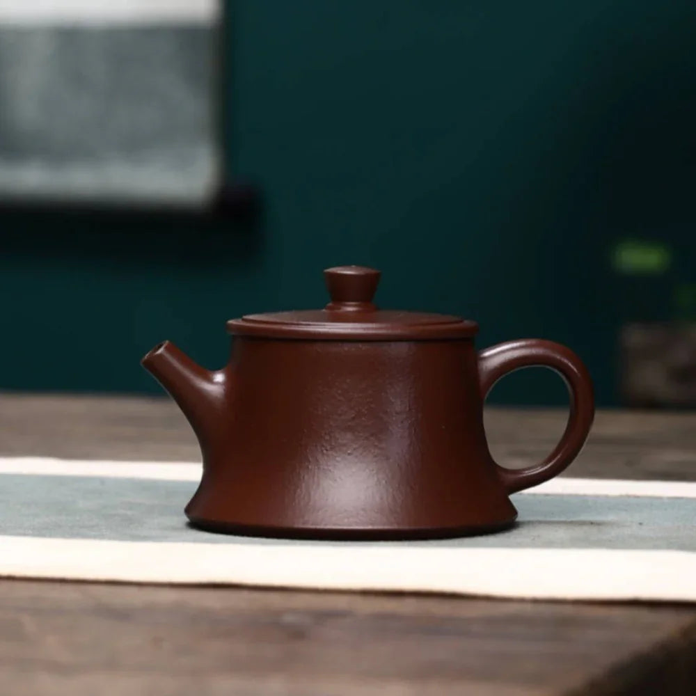 Teko Zisha Yixing Buatan Tangan Sepenuhnya [Zhu Chu Pot] (Zi Ni - 200ml)