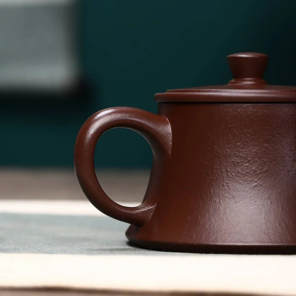 Teko Zisha Yixing Buatan Tangan Sepenuhnya [Zhu Chu Pot] (Zi Ni - 200ml)