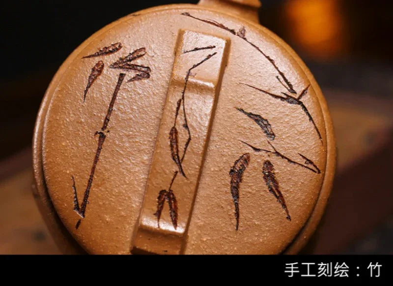 Full Handmade Yixing Zisha Teapot [Zhu Ying] (Jin Jiang Po Ni - 280ml) - YIQIN TEA HOUSE | yiqinteahouse.com | 200-300ml, full handmade zisha teapot, teapot, teaware