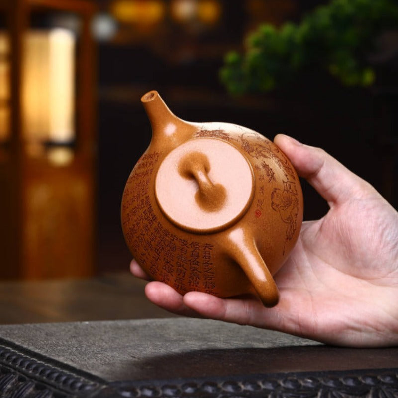 Handmade Yixing Zisha Teapot Chinese 2024 Yixing Teapot Zisha Clay Teapot Chinese Zisha Tea pot