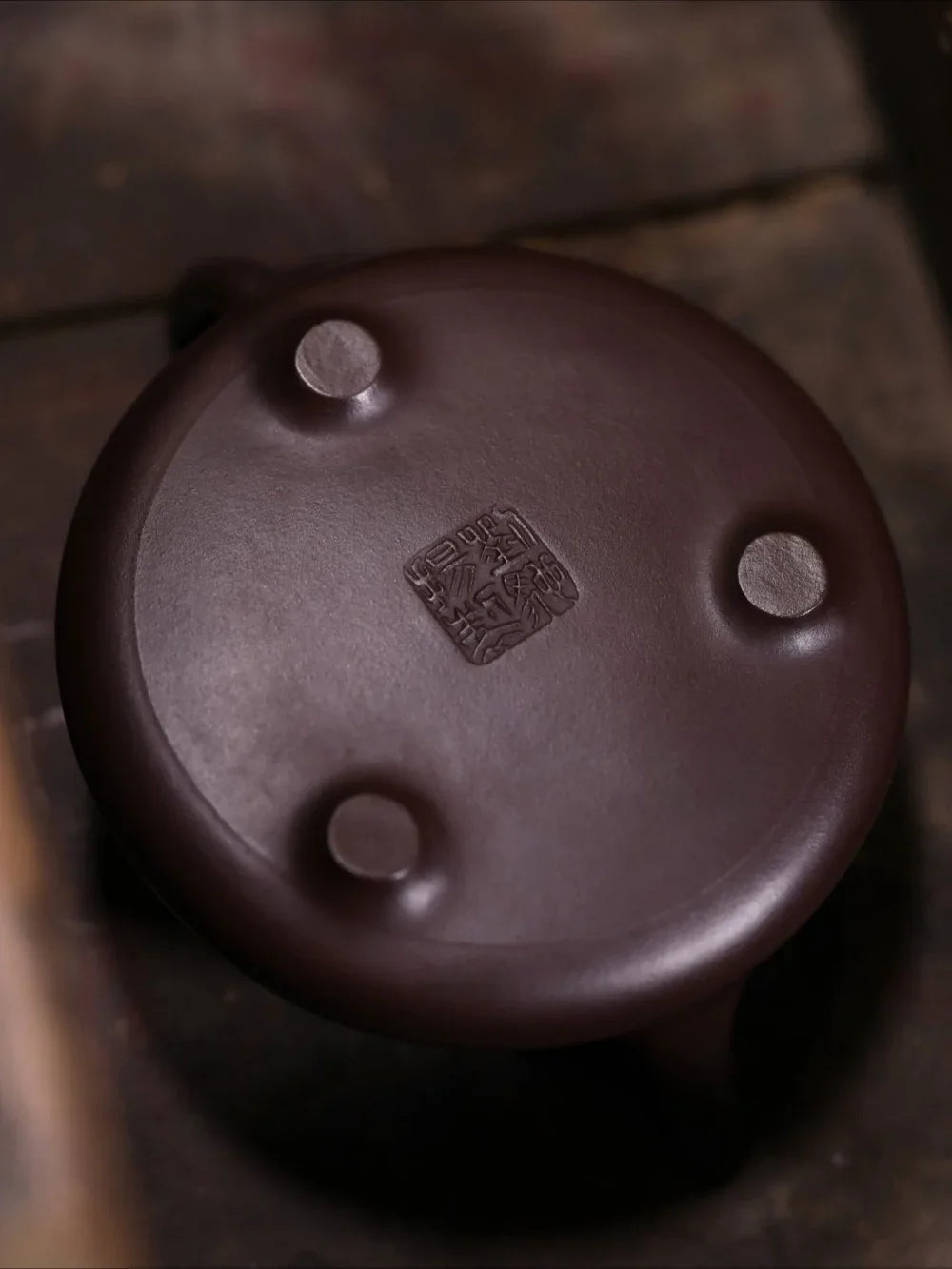 Teko Zisha Yixing Buatan Tangan Sepenuhnya [Ziye Shi Piao Pot] (Zi Ni - 240/320ml)