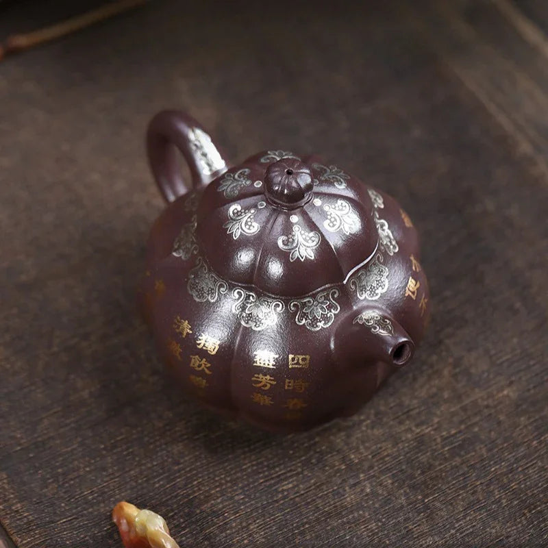 Teko Zisha Yixing Buatan Tangan Sepenuhnya [Zuo Yu] (Zi Ni - 250ml)