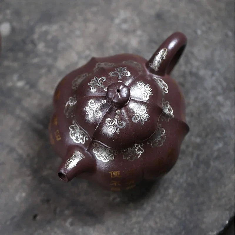 Teko Zisha Yixing Buatan Tangan Sepenuhnya [Zuo Yu] (Zi Ni - 250ml)