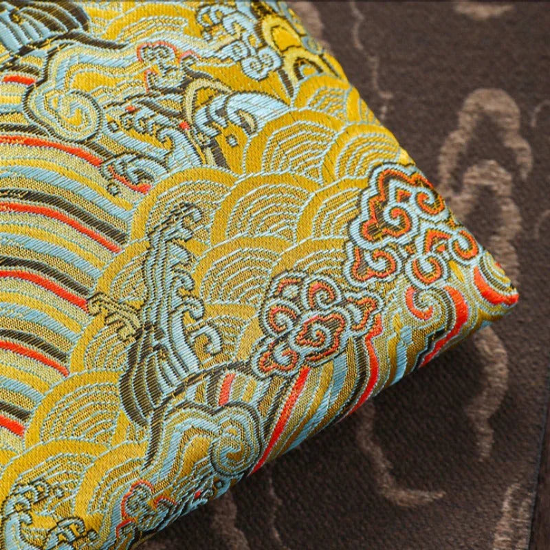 Handmade Tea Cake Flip-top Portable Bag / Tea Cake Gift Bag - YIQIN TEA HOUSE | yiqinteahouse.com | tea accessories, tea cake, teaware