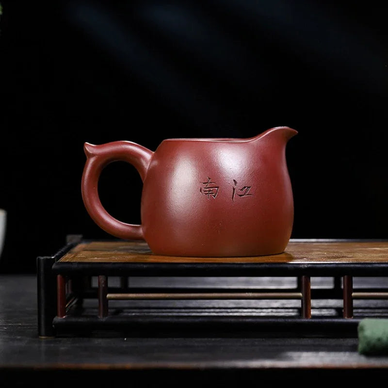 Handmade Yixing Zisha Fair Cup [Jiangnan] (Zi Ni - 280/380ml) - YIQIN TEA HOUSE | yiqinteahouse.com | fair cup, teaware
