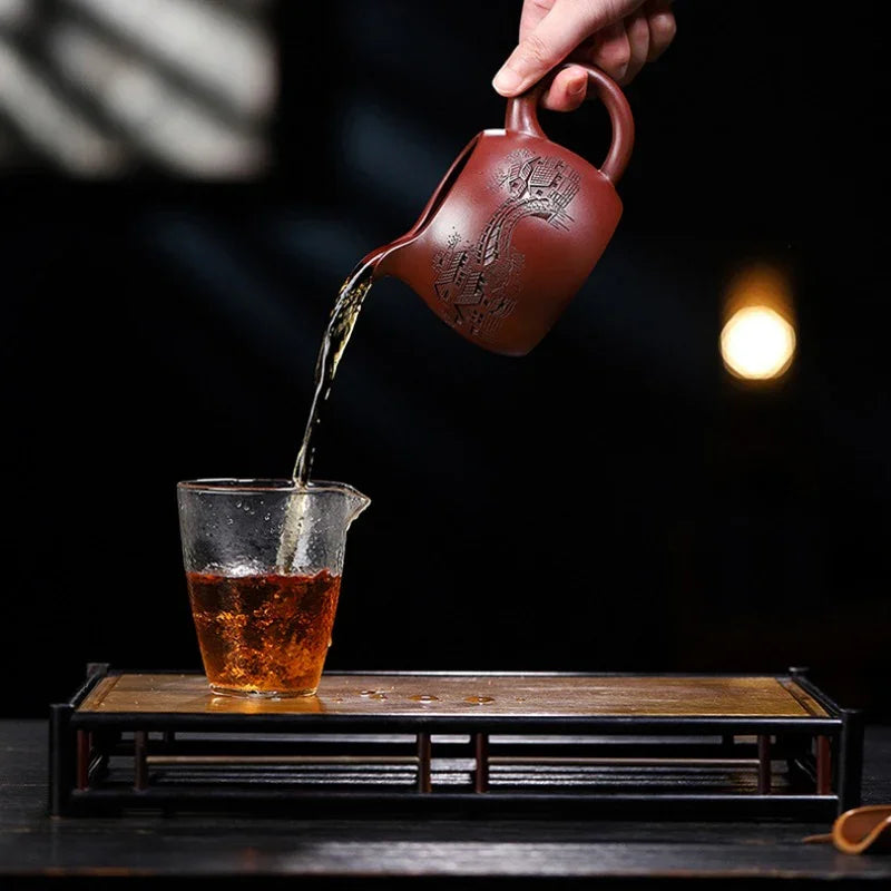 Handmade Yixing Zisha Fair Cup [Jiangnan] (Zi Ni - 280/380ml) - YIQIN TEA HOUSE | yiqinteahouse.com | fair cup, teaware