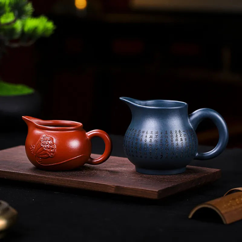 Handmade Yixing Zisha Fair Cup [Xin Jing 280ml / Lotus Pod 180ml] - YIQIN TEA HOUSE | yiqinteahouse.com | fair cup, Teaware