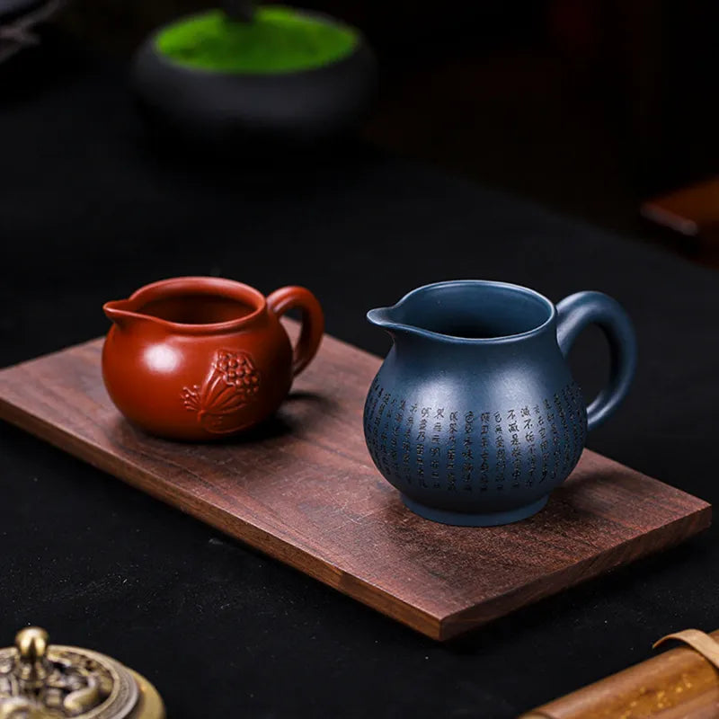 Handmade Yixing Zisha Fair Cup [Xin Jing 280ml / Lotus Pod 180ml] - YIQIN TEA HOUSE | yiqinteahouse.com | fair cup, Teaware