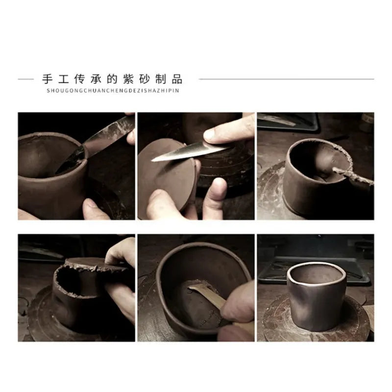 Handmade Yixing Zisha Master Tea Cup [Huna Baifu/Chan Cha Yiwei] 200/160ml - YIQIN TEA HOUSE | yiqinteahouse.com | tea cup, teaware