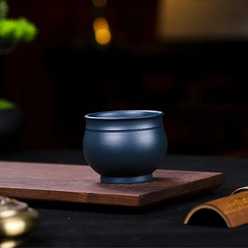 Handmade Yixing Zisha Master Tea Cup [Huna Baifu/Chan Cha Yiwei] 200/160ml - YIQIN TEA HOUSE | yiqinteahouse.com | tea cup, teaware