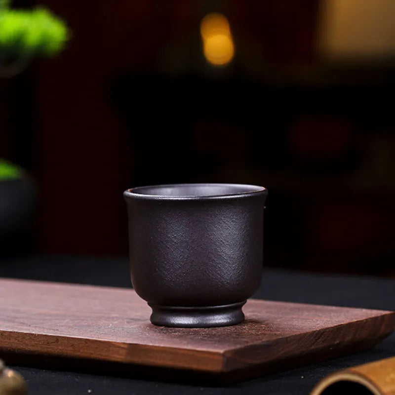 Handmade Yixing Zisha Master Tea Cup [Huna Baifu/Chan Cha Yiwei] 200/160ml - YIQIN TEA HOUSE | yiqinteahouse.com | tea cup, teaware