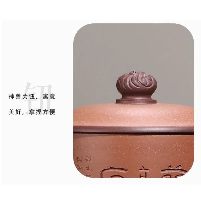 Handmade Yixing Zisha Tea Mug [Xiao Yao / Lanting Xu] 440ml - YIQIN TEA HOUSE | yiqinteahouse.com | new arrival, tea mug, teaware