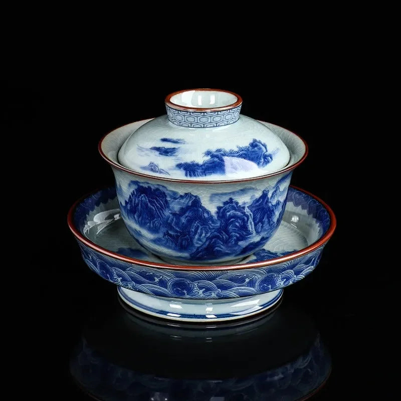 handmade-aged-ceramic-clay-qinghua-sancai-gaiwan-210ml-yiqin-tea-house-yiqinteahouse-com-4 - YIQIN TEA HOUSE 一沁茶舍 yiqinteahouse.com