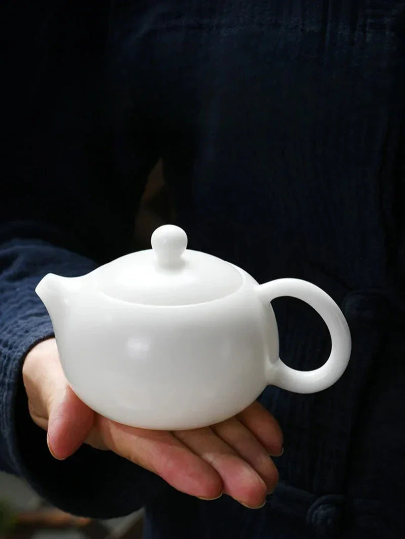 ice-jade-white-porcelain-xishi-pot-200300ml-yiqin-tea-house-yiqinteahouse-com-14 - YIQIN TEA HOUSE 一沁茶舍 yiqinteahouse.com