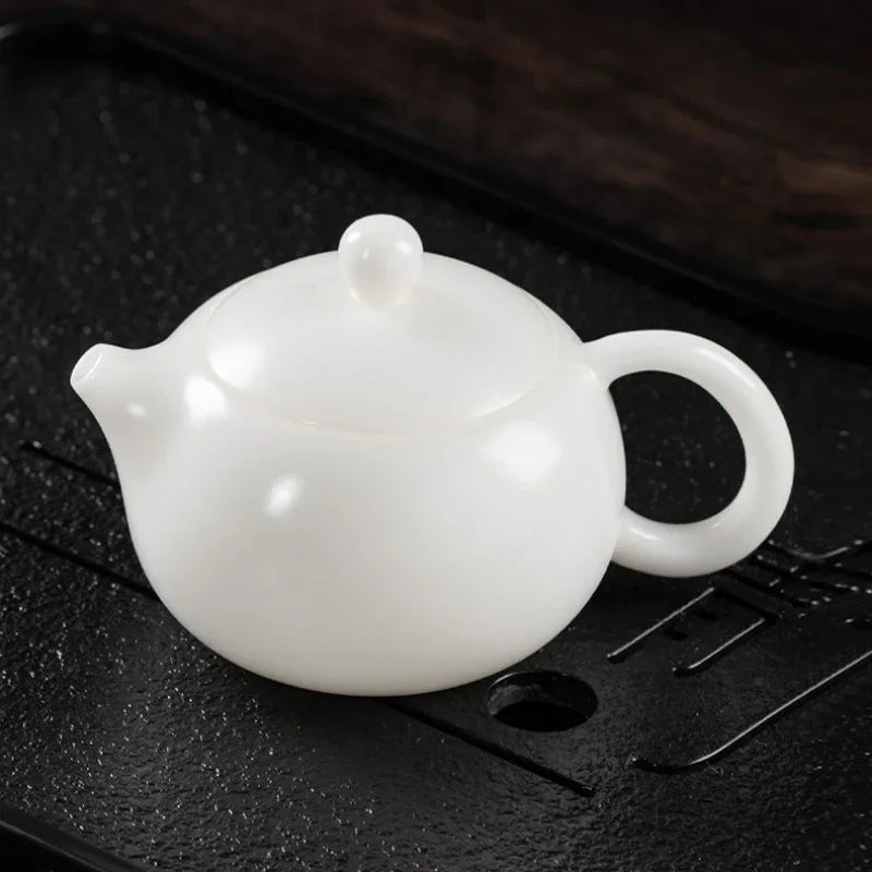 ice-jade-white-porcelain-xishi-pot-200300ml-yiqin-tea-house-yiqinteahouse-com-3 - YIQIN TEA HOUSE 一沁茶舍 yiqinteahouse.com