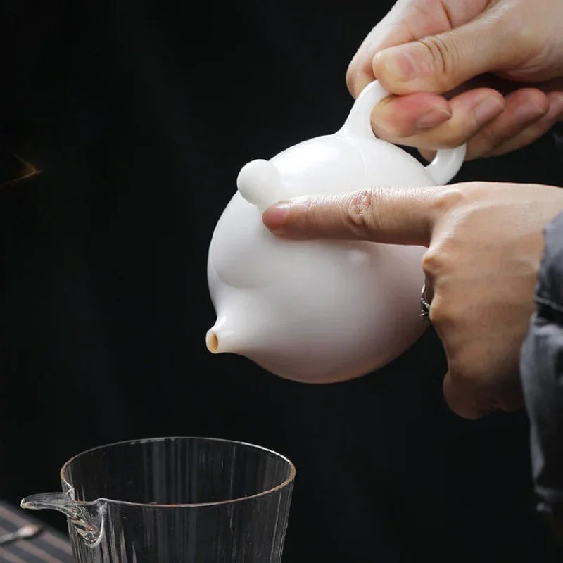 ice-jade-white-porcelain-xishi-pot-200300ml-yiqin-tea-house-yiqinteahouse-com-7 - YIQIN TEA HOUSE 一沁茶舍 yiqinteahouse.com