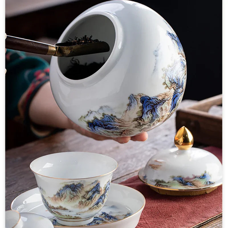jingdezhen-qianli-jiangshan-ceramic-12pcs-tea-set-tea-caddy-yiqin-tea-house-yiqinteahouse-com-15 - YIQIN TEA HOUSE 一沁茶舍 yiqinteahouse.com