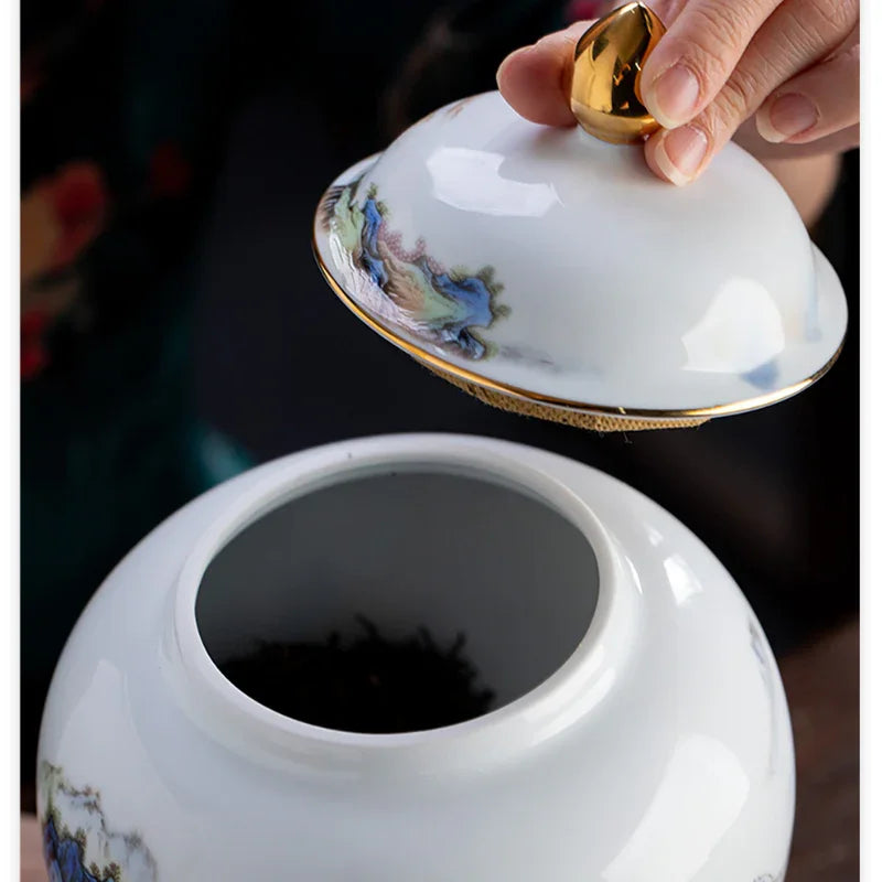 jingdezhen-qianli-jiangshan-ceramic-12pcs-tea-set-tea-caddy-yiqin-tea-house-yiqinteahouse-com-16 - YIQIN TEA HOUSE 一沁茶舍 yiqinteahouse.com