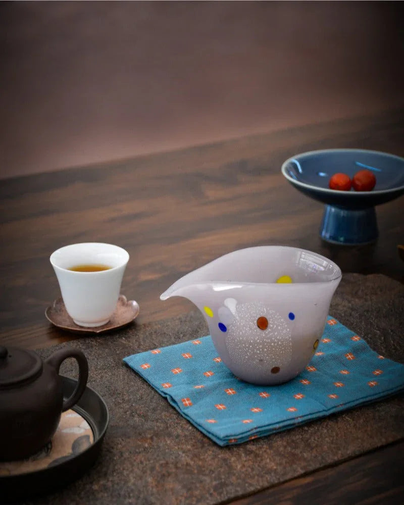 Linen Cotton Zen Tea Tower [Checkered] - YIQIN TEA HOUSE | yiqinteahouse.com | tea accessories, tea towel, teaware