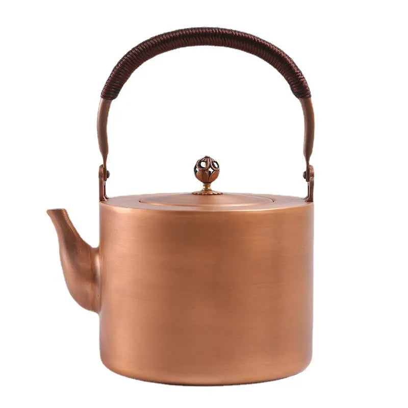 Luxury [Plain Barrel] Copper Kettle 2L - YIQIN TEA HOUSE | yiqinteahouse.com | kettle, teaware